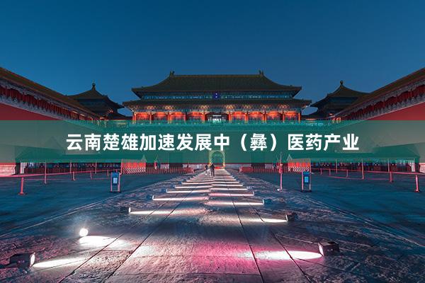 云南楚雄加速发展中（彝）医药产业