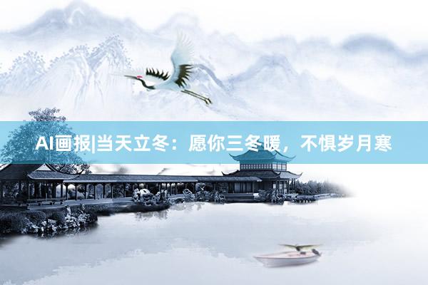 AI画报|当天立冬：愿你三冬暖，不惧岁月寒